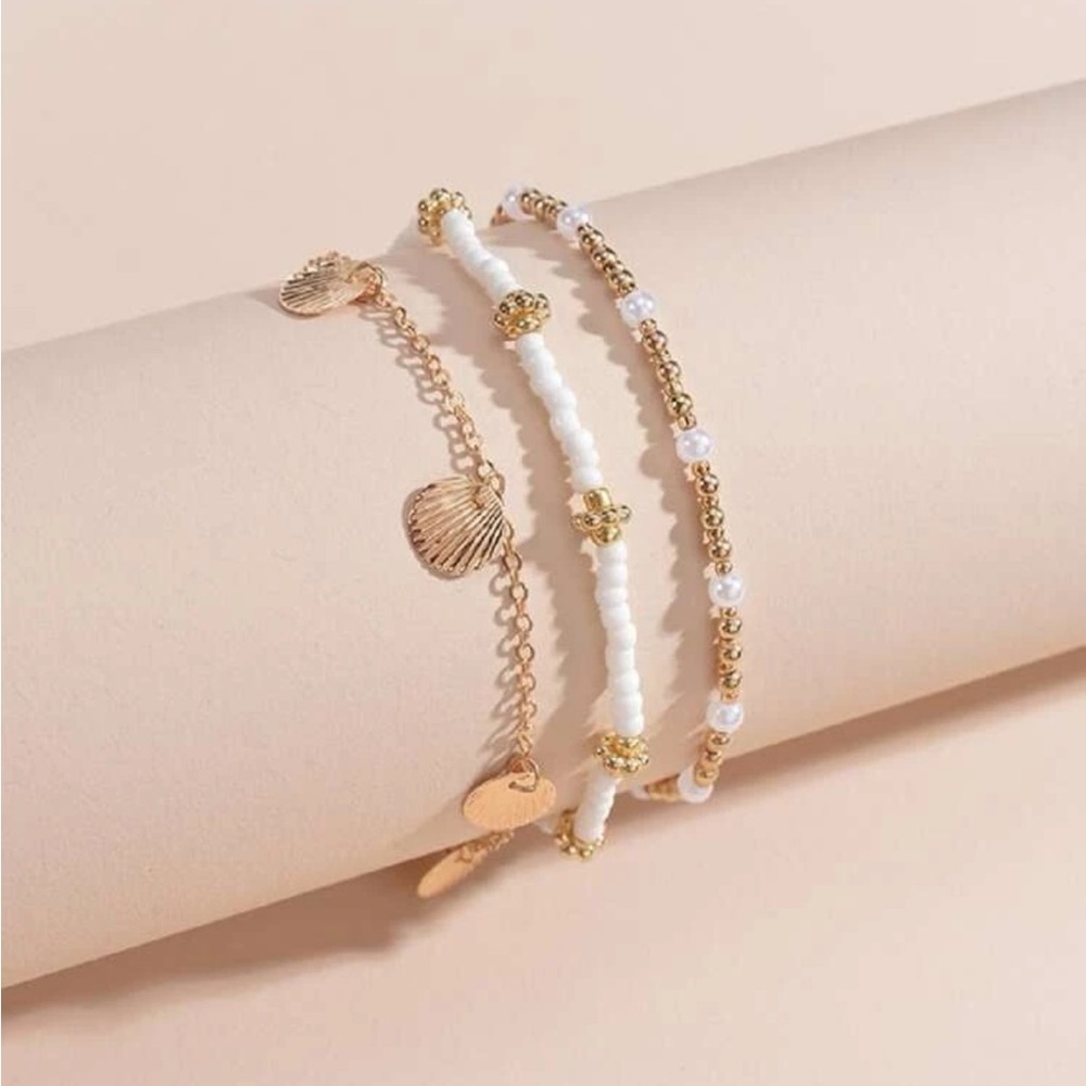 New three piece charm ankle bracket - Picture 2 of 4